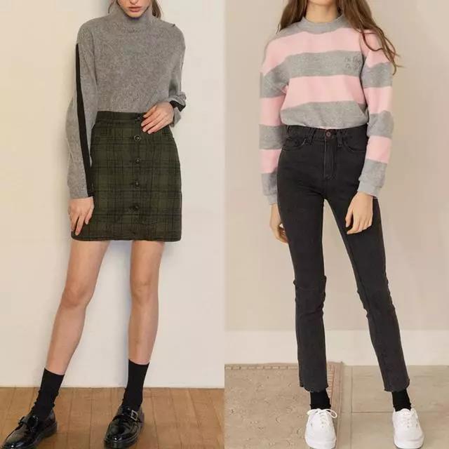 时装搭配 | 牛仔裤与半裙更易于搭配(图2)