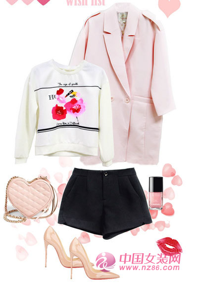 粉色暖心春  阿依莲早春搭配[图1]