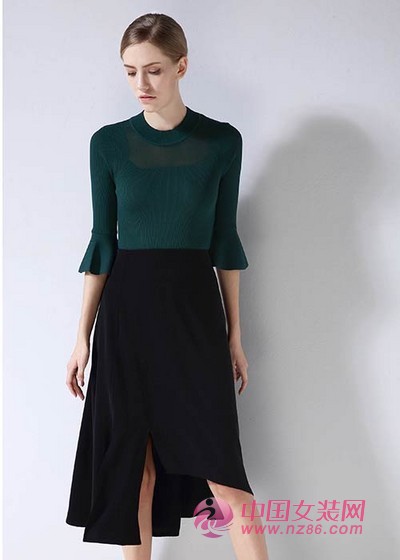 蔓露卡棉麻连衣裙 穿出简约大方的风范(图2)