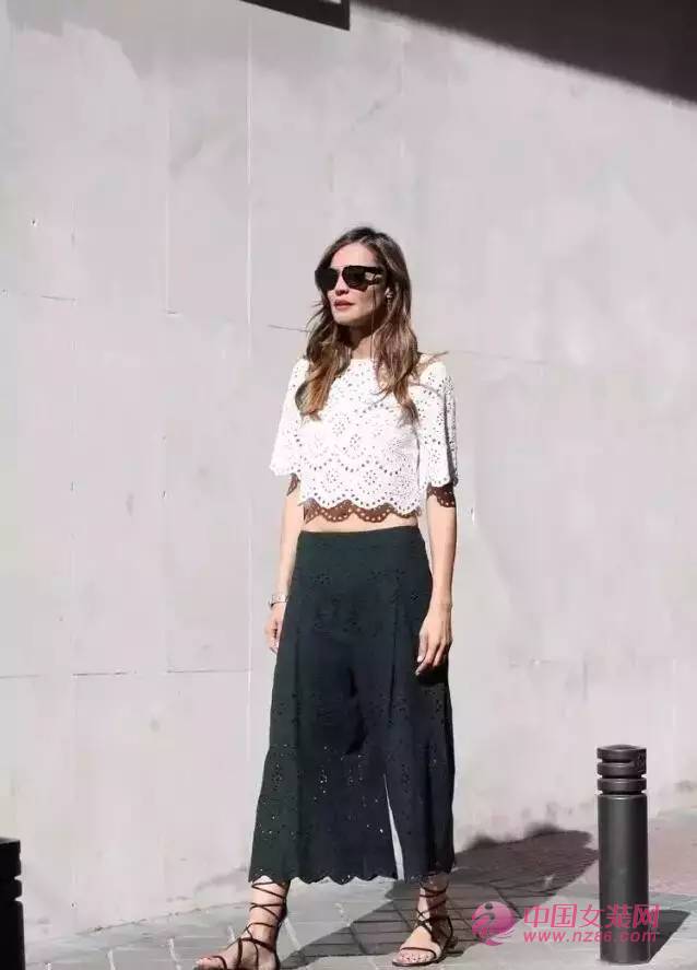 这样搭配布莎卡阔腿裤能降暑，泥萌知道吗？(图3)