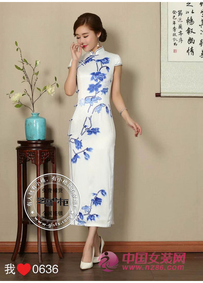 格雷斯旗袍的美 30-45岁的女人最能展现[图4]