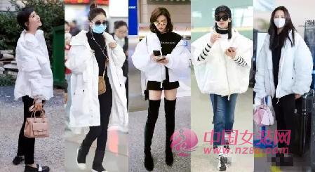 2018冬天，白色羽绒服要火！各种款式太时尚了！(图1)