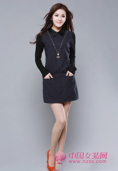 Only打底连衣裙塑造优雅大方女性(图3)