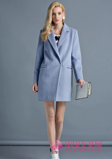 太平鸟羊绒大衣演绎欧美大牌风(图1)