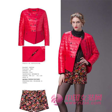 伯妮斯茵完美变身热情红色 冬天里的一把火(图1)