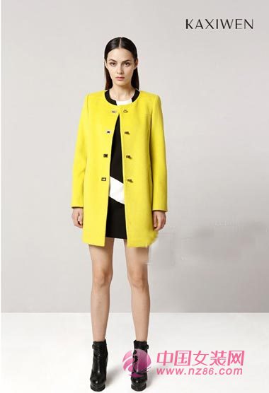 佧茜文初冬要出色 从香草黄开始(图3)