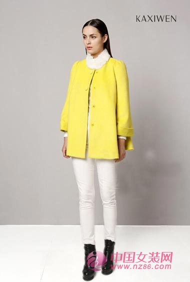 佧茜文初冬要出色 从香草黄开始(图4)