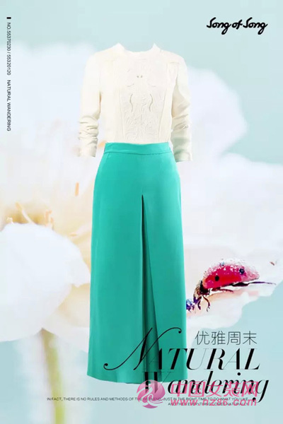 歌中歌秋装新款 优雅周末这么穿!(图1)