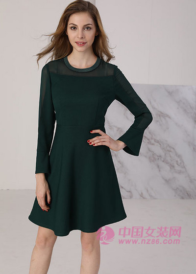 芮色|纯色连衣裙以细节取胜[图1]