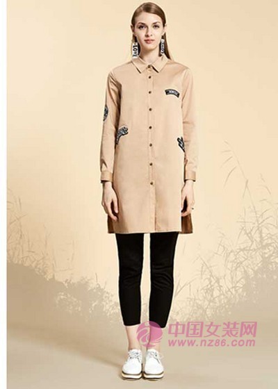 米奥多|秋季衬衫时尚搭[图2]