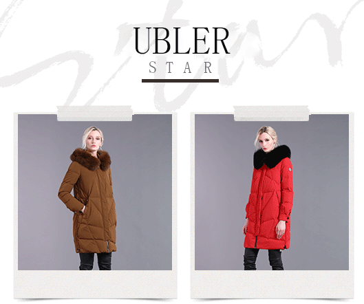雨贝尔UBLER | 气质羽绒服独特剪裁，无羽绒，不冬天[图1]