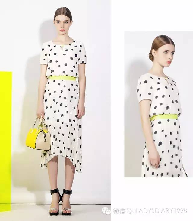 2015夏季女性日记黑白波点系列新品来袭(图1)
