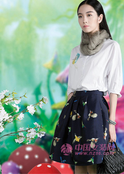 金粉名裳2015秋季新品 淑女和帅气一样都不少[图2]