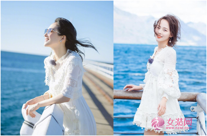 一到夏天，莎斯莱思的蕾丝裙就火了，穿上就永远是少女！[图1]