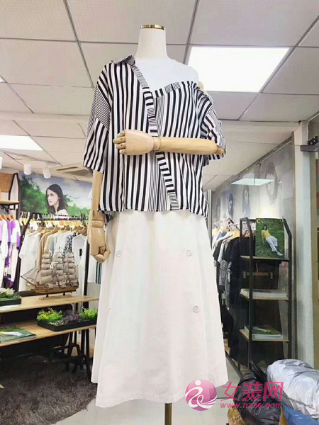 爱依莲女装夏季新装，衬衫风格服装是今年的流行指标之一[图1]