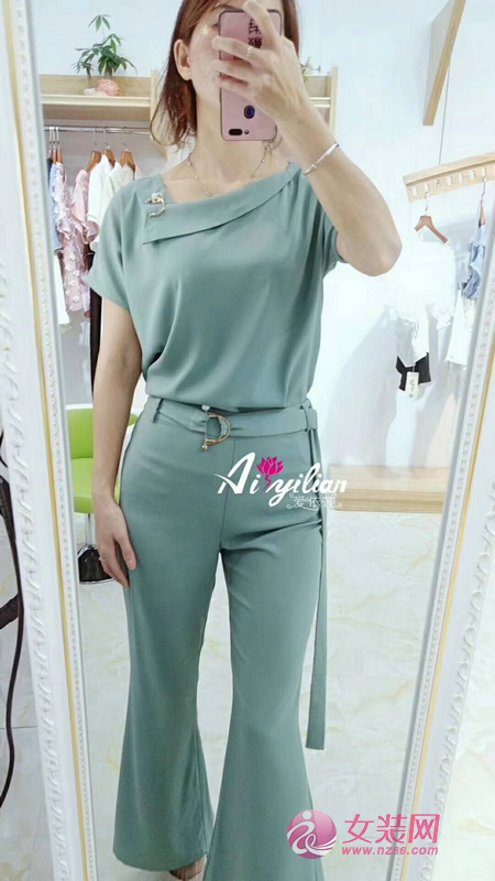 爱依莲女装夏季新装，衬衫风格服装是今年的流行指标之一[图3]