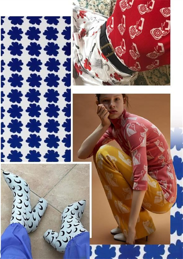 具有讽刺意味的逆时尚 2019/20秋冬女装印花图案趋势(图4) 具有讽刺意味的逆时尚 2019/20秋冬女装印花图案趋势(图4)