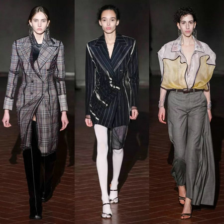 Pitti Uomo 男装展上Y/Project 的2019秋冬男女装系列(图8)