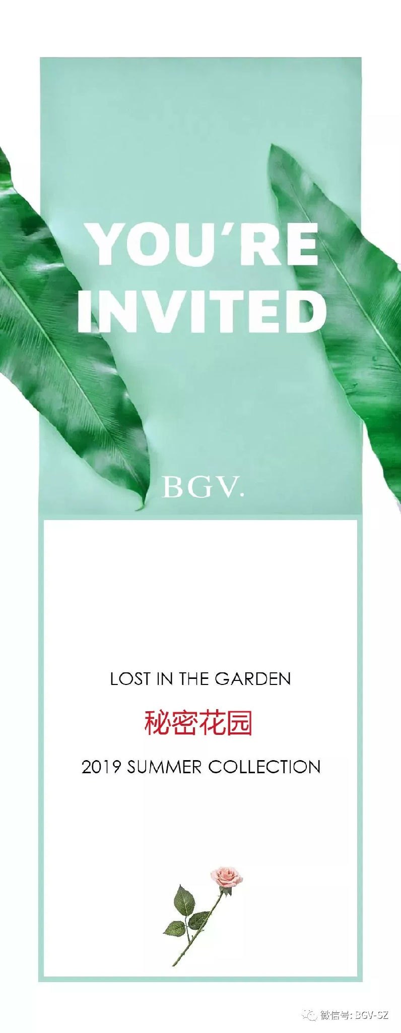 BGV夏季新品预告 LOST IN THE GARDEN秘密花园[图1]