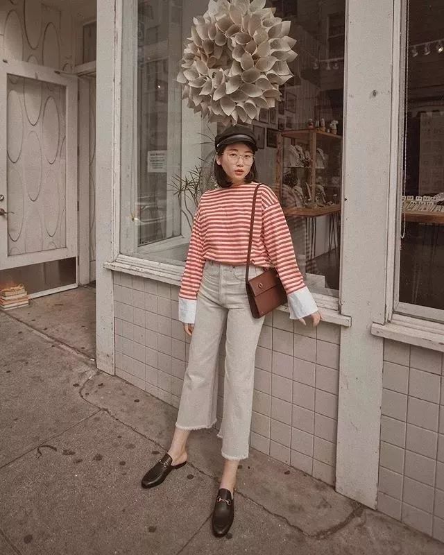 摩兰度 条纹T恤经久不衰,春夏这样穿就很chic!(图15) 摩兰度 条纹T恤经久不衰,春夏这样穿就很chic!(图15)