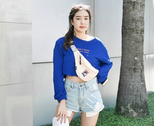 摩兰度 短上衣+高腰下装，什么风格都洋气 ！(图9)