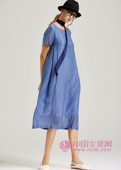 墨曲夏季少不了一件棉麻连衣裙，瞧下面这几款，款款好看又不贵！[图1]