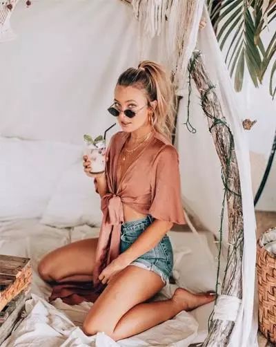 这三个柔和又好特别的颜色很适合夏天穿！搭起来独特不一般！(图6)