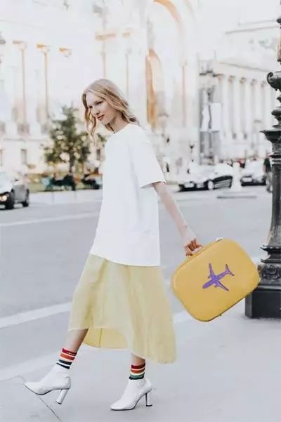 这三个柔和又好特别的颜色很适合夏天穿！搭起来独特不一般！(图24)