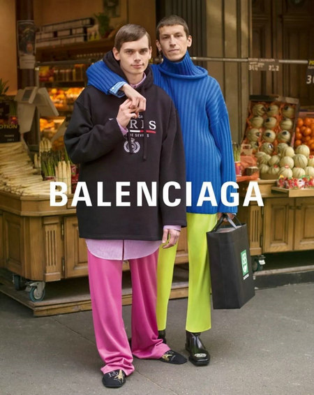 巴黎街头爱的伴侣 Balenciaga 2019 秋冬广告形象大片(图14) 巴黎街头爱的伴侣 Balenciaga 2019 秋冬广告形象大片(图14)