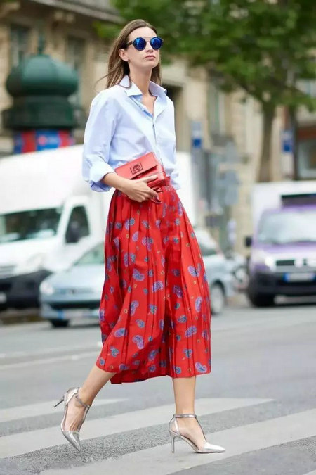 ​你还在穿牛油果绿？2019下半年最时髦的颜色是它！(图14)