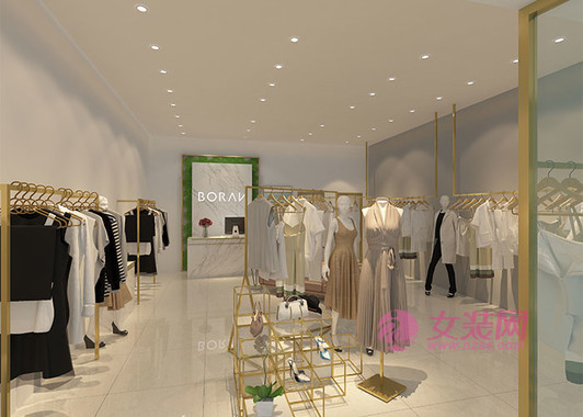 服装店衣架展示架怎么陈列？服装展示架陈列的基本原则(图1)