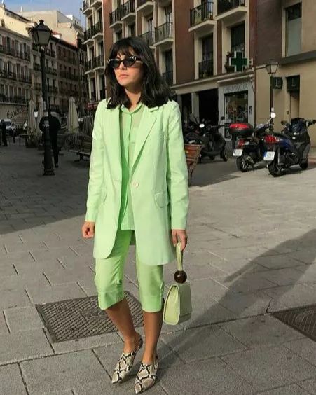 有一种高级叫“同色系”，这样穿真的好看炸了！！(图45)