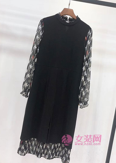 子恒国际秋季连衣裙在线 颜值气质不掉线(图2)