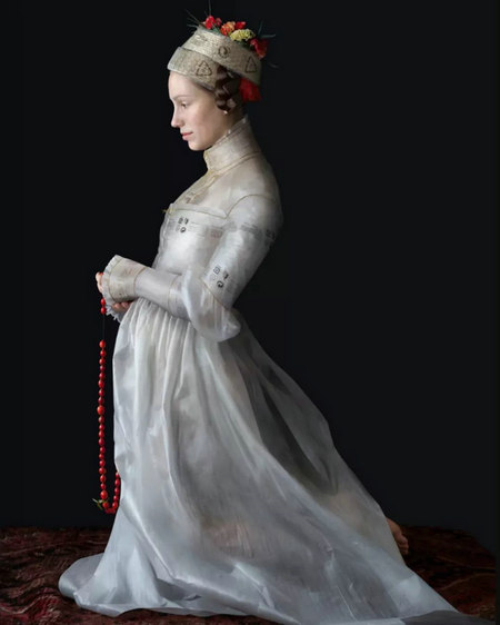 维达×颐和园联名款纸巾婚纱 这种国潮风让我有点看不懂(图53)