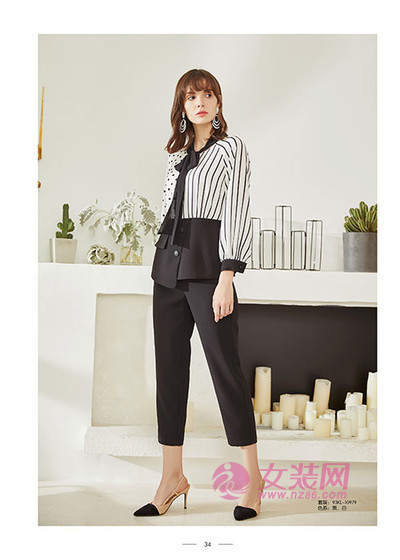 爱诗帛雅2019年秋季多元化少女搭配[图2]