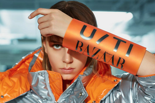 明星都在穿的U/TI×时尚芭莎联名设计款(图2)