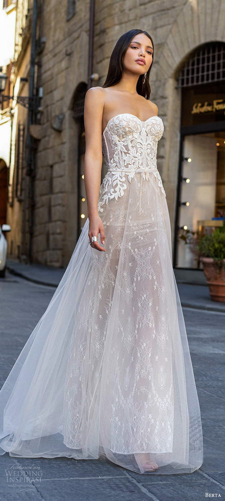 Muse by Berta 2020秋冬婚纱系列 精致的波西米亚风情 (图4)