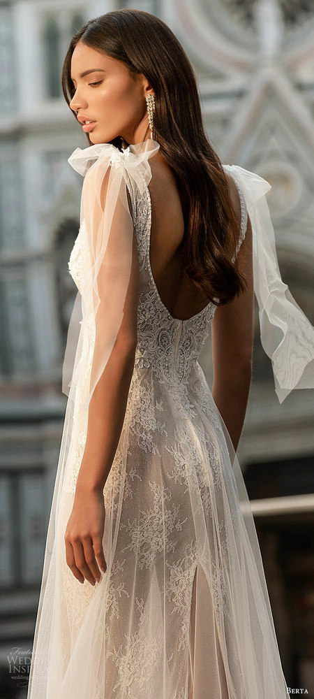 Muse by Berta 2020秋冬婚纱系列 精致的波西米亚风情 (图20)