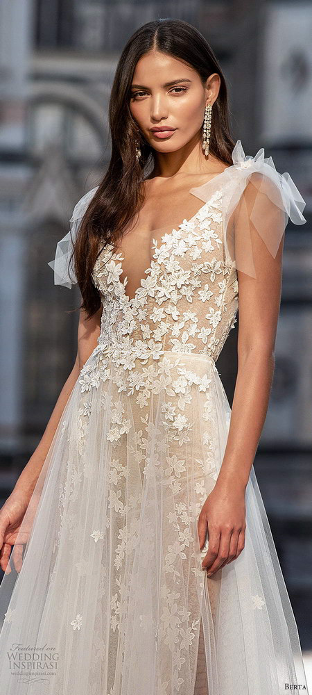 Muse by Berta 2020秋冬婚纱系列 精致的波西米亚风情 (图21)