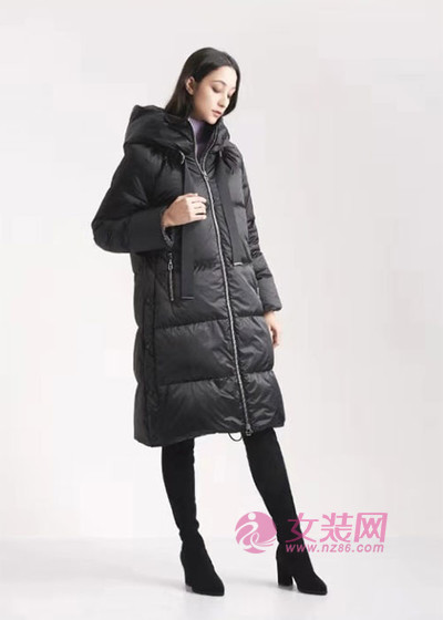 阿莱贝琳女装品牌黑色系也可以穿出知性温柔[图2]