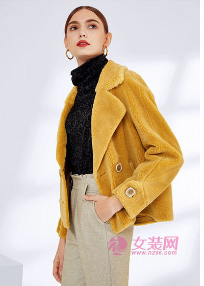 真斯贝尔女装品牌 2019时尚奢华羊羔绒外套(图1) 真斯贝尔女装品牌 2019时尚奢华羊羔绒外套(图1)