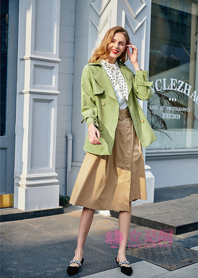 雁腾逸2020春装上新 牛油果的春天不能少(图1)