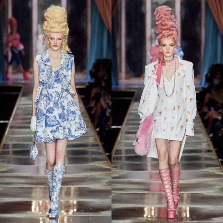 Moschino 2020秋冬女装系列 洛可可风值得俘获人心 (图14)