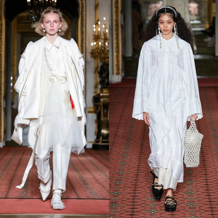 Simone Rocha 2020秋冬系列 个性朋克与极致浪漫相融(图7)