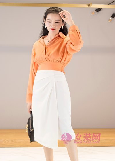 范卡图女装品牌浅色系穿搭 做夏日里的清爽girl[图3]