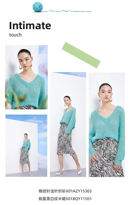 KAXIWEN佧茜文 21春装新品 针织的100种魅力(图11) KAXIWEN佧茜文 21春装新品 针织的100种魅力(图11)