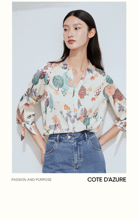 三彩女装夏日明媚新品,开启“微度假”新世界(图5) 三彩女装夏日明媚新品,开启“微度假”新世界(图5)