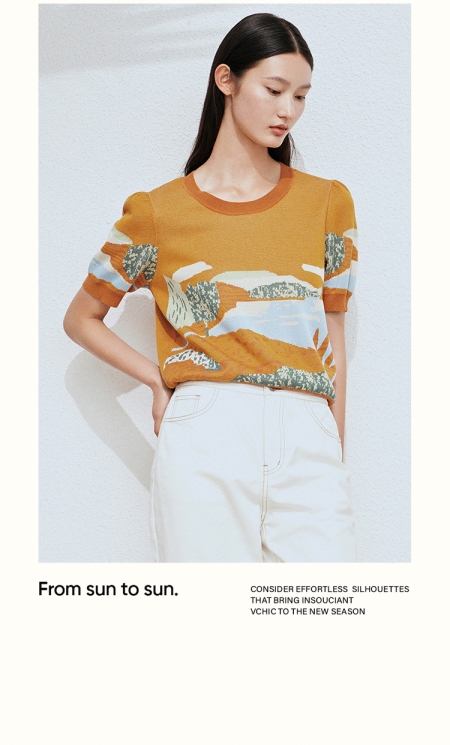 三彩女装夏日明媚新品,开启“微度假”新世界(图9) 三彩女装夏日明媚新品,开启“微度假”新世界(图9)