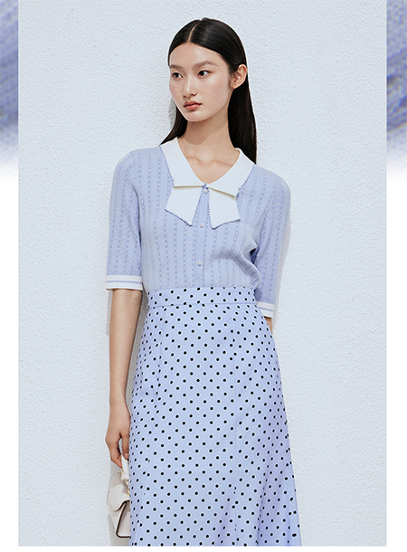 3COLOUR三彩夏装上新 夏日针织 时髦织艺里的沁凉海风(图9) 3COLOUR三彩夏装上新 夏日针织 时髦织艺里的沁凉海风(图9)