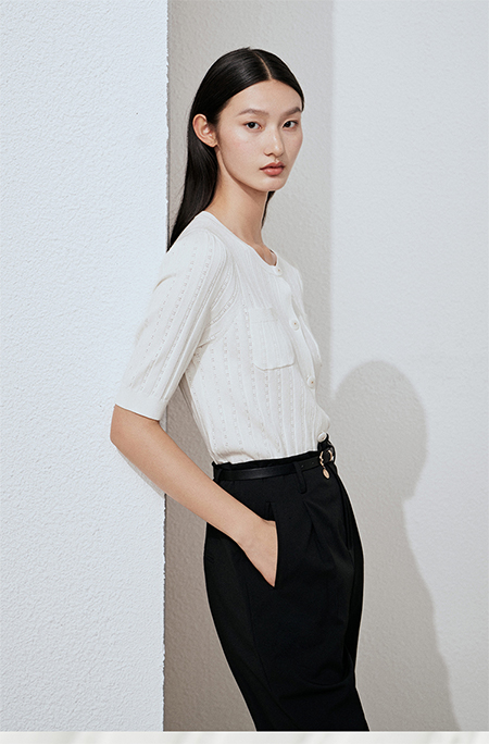 3COLOUR三彩夏装上新 夏日针织 时髦织艺里的沁凉海风(图20) 3COLOUR三彩夏装上新 夏日针织 时髦织艺里的沁凉海风(图20)